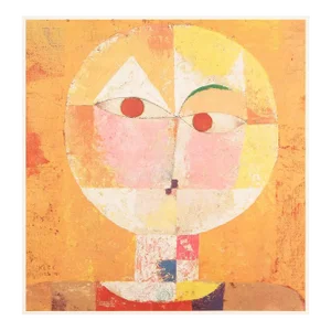 1989 After Paul Klee "Senecio", Full-Color Print From France