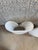 Antique White 1970s Murano Spiral Glass Wall Sconces - a Pair For Sale - Image 8 of 13