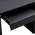 Black Marlow Black Wood Executive Desk For Sale - Image 8 of 9