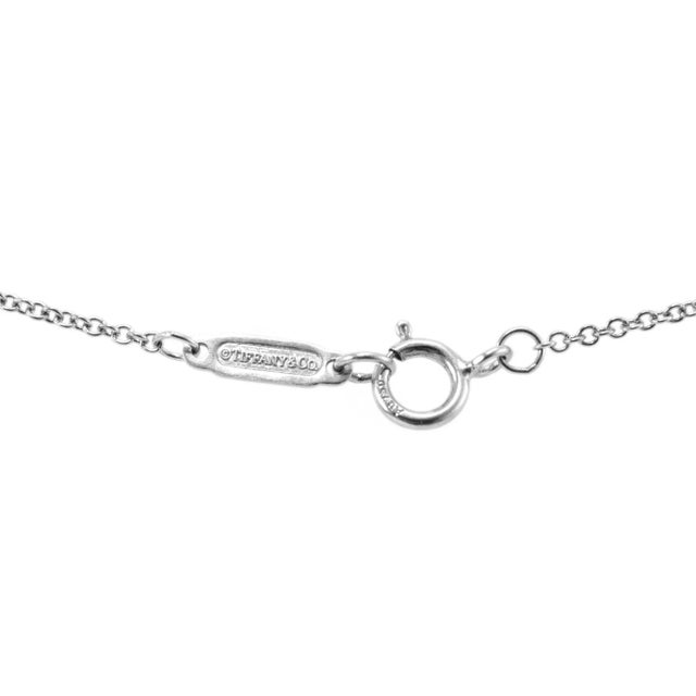 Tiffany & Co. Keys 18k White Gold Pave Diamond Mini Crown Key Pendant Necklace For Sale In Houston - Image 6 of 9