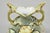 Antique Nippon Hand Painted Porcelain Twin Branch Handle Yellow Rose Small Vase For Sale - Image 10 of 13