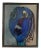 Abstract Portrait Painting by Peter Keil, 1972 For Sale