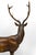 Art Deco Sculptural Deer Lamp in Bronze and Marble, France, 1930s For Sale - Image 14 of 18
