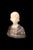 Gustave Van Vaerenbergh, Bust of a Young Girl, 1900s, Alabaster and Marble Sculpture , in Flawless conditions. Designed...
