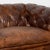 20th Century Vintage Brown Leather Chesterfield Sofa From England For Sale - Image 10 of 15