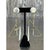 Mid-Century Modern Vintage Abstract Mixed Metal Dangle Earrings For Sale - Image 3 of 12