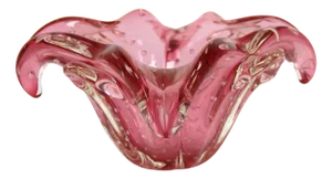 Pink Murano Glass Pocket Tray, 1960s
