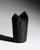 Black Textured Art Glass Vase by Claus Josef Riedel for Riedel, Austria, 1980s For Sale - Image 10 of 10