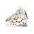 Stones: blue topaz Ring Size 6 Rise Off Of Finger: 9 mm Length: 22 mm Weight: 10.9 dwts. / 16.9 grams Stamps: "JH 925"...