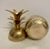 Solid Brass Pineapple Covered Container For Sale - Image 4 of 7