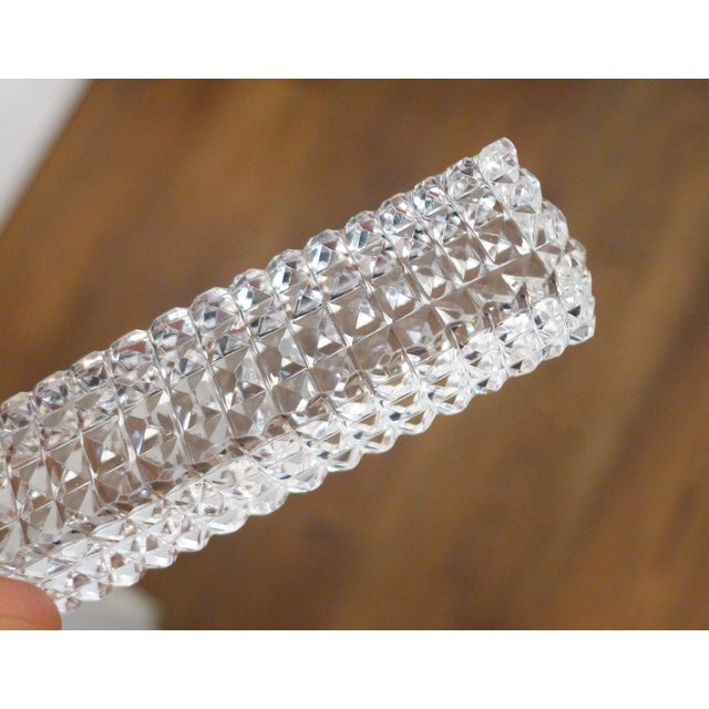 1960s Knife Holders Cut Into Small Facets in Lorraine Crystal, 1950s, Set of 12 For Sale - Image 5 of 15