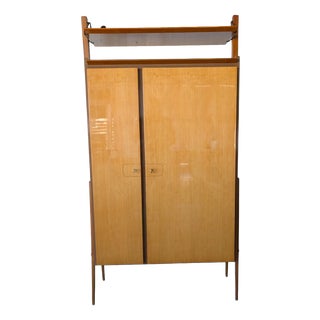 Wooden Bar Cabinet, 1960s For Sale