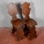 Set of Rustic Wood Chairs and Stools For Sale - Image 13 of 17