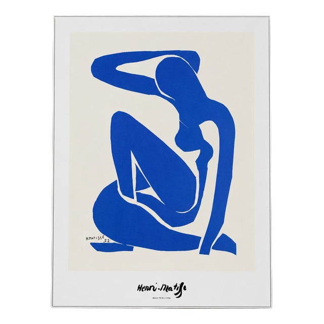 Henri Matisse Blue Nude II, Lithograph Print For Sale