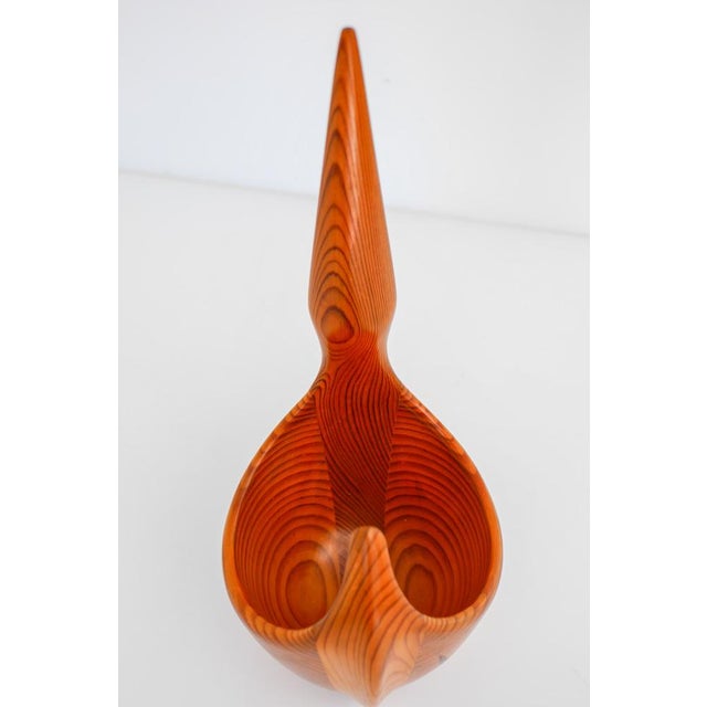 Vintage Swedish Wooden Bowl by Johnny Mattsson, 1959 For Sale - Image 11 of 16