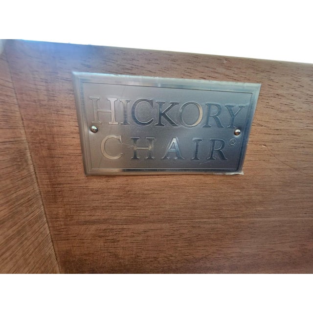 Vintage Hickory Chair Armoire Hutch Cabinet W/ Media, Make-Up or Jewelry Station For Sale - Image 11 of 11