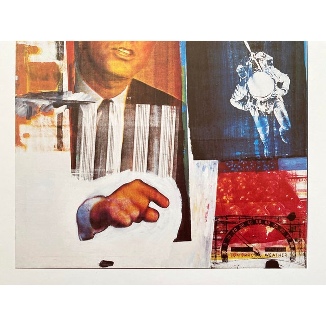 Robert Rauschenberg Vintage 1993 Pop Art Offset Lithograph Print " Retroactive " 1964 For Sale In Kansas City - Image 6 of 12
