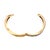 1970s Vintage 14k Gold Ruby and Diamond Hinged Bangle Bracelet For Sale - Image 5 of 7