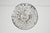 Transparent Late 20th Century Restored 9 In. Faceted Crystal Flush Mount Ceiling Light For Sale - Image 8 of 9