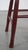 Brown Vintage Dutch Farmers Dining or Side Chair in Burgundy Wood For Sale - Image 8 of 12