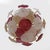 Mid-Century Modern Sputnik Murano Glass Chandelier in Cherry Red, White and Champagne with Brass Structure, 2000 For Sale - Image 3 of 12