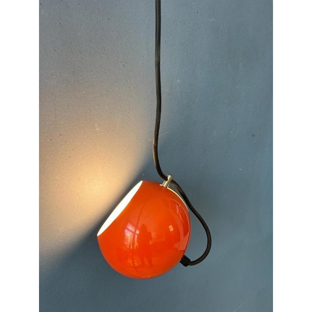 Small Red Adjustable Eyeball Pendant Lamp from Artimeta For Sale - Image 5 of 11