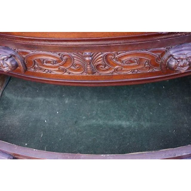 Mexican Colonial Chippendale Sideboard 1890 For Sale - Image 11 of 11