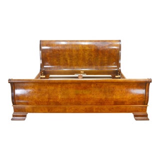 Henredon Sleigh King Bed For Sale