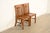 Charles Limbert Limbert Style Antique Mission Oak Arts & Crafts Spindle Back Side Chairs or Dining Chairs, Pair For Sale - Image 4 of 14