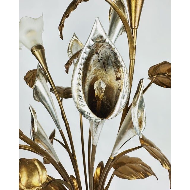 Metal Vintage Floor Lamp by Hans Kögl, 1960s For Sale - Image 7 of 16