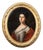 French Artist, Portrait Composition, 18th Century, Oil Painting on Canvas, Framed For Sale