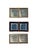 A curated set of three authentic handmade ceramic double dishes from Bat Trang, Vietnam, a village internationally...