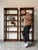 1970s Mid-Century Lou Hodges Style Solid Oak Six-Tier Bookcases – A Pair For Sale - Image 13 of 15