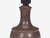 Ceramic 1960s Danish Modern, Small Table Lamp, Brown Glazed Stoneware For Sale - Image 7 of 10