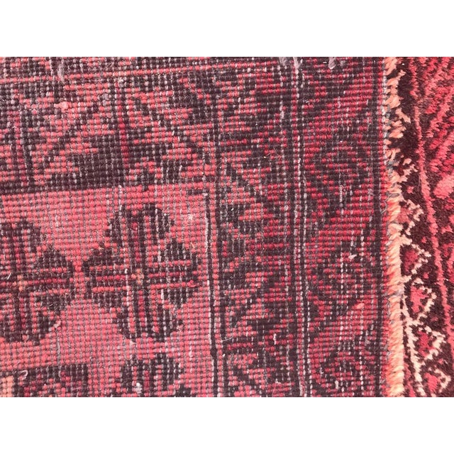 Vintage Turkmen Baluch Rug For Sale - Image 9 of 10