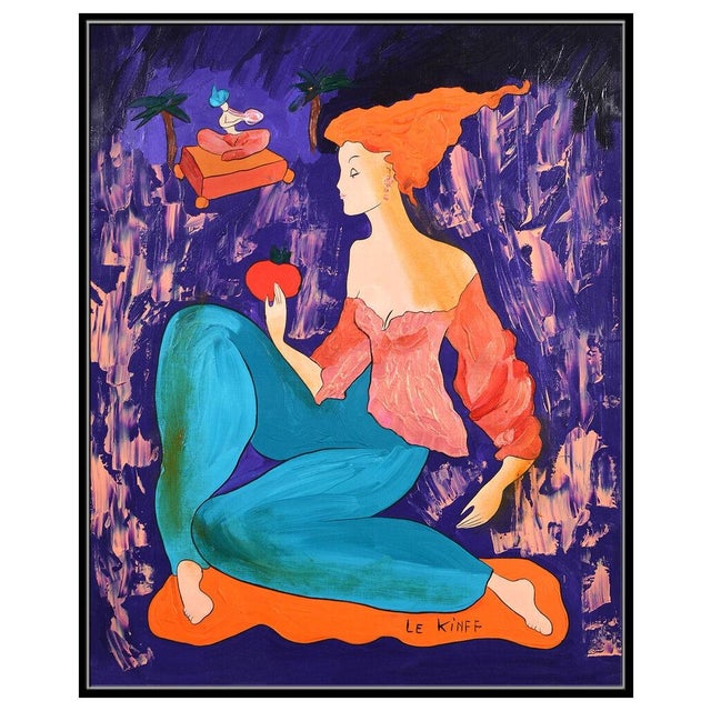 Message us to inquire about custom framing options! (Included for free with every purchase) The artwork here, "Eden's...