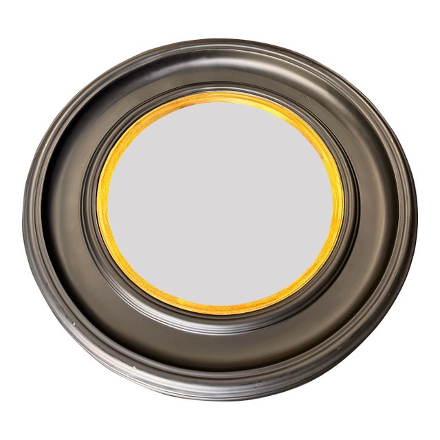 Paragon Picture Gallery Black & Gold Mirror For Sale