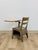 Antique Industrial Kids School Desk Adjustable Vintage Cast Iron Wood For Sale - Image 15 of 16