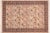 Blue Shabby Chic Floral 1990's Pak-Persian Ivory/Blue Wool Rug - 6'1'' X 9'1'' For Sale - Image 8 of 9