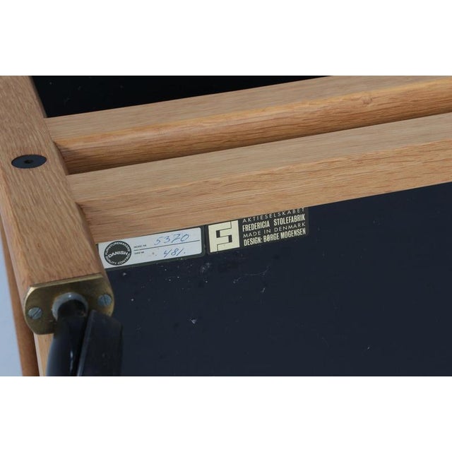 Vintage Tray Table by Børge Mogensen for Fredericia, 1970s For Sale - Image 6 of 7