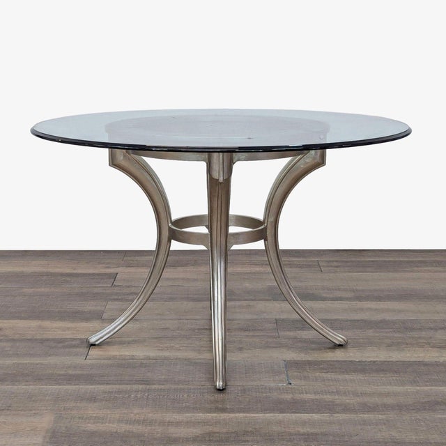 Contemporary Ethan Allen Contemporary 5-Piece Dining Set For Sale - Image 3 of 9