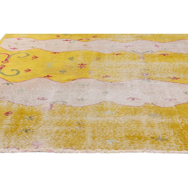 Zeki Muren Vintage Turkish Sivas Rug, 04'11 X 08'01 For Sale - Image 4 of 10