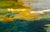 Modern Abstract Ocean Painting in Blues and Greens "Blue Sea Welcomed Me" For Sale - Image 4 of 5