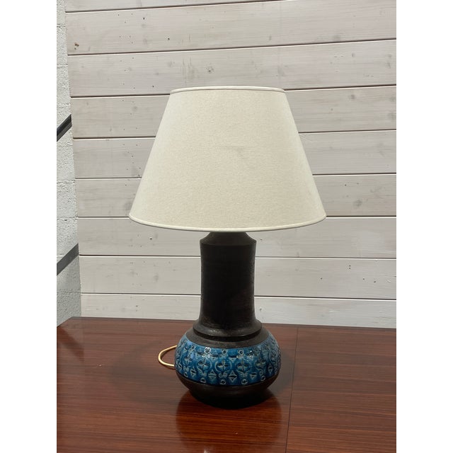 Table Lamp attributed to Aldo Londi for Bitossi Ceramiche, 1970s For Sale - Image 10 of 18
