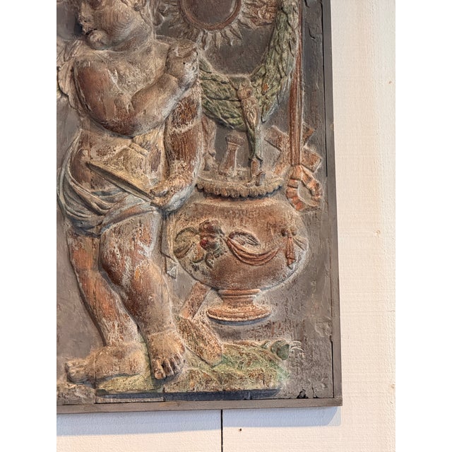 Pair 19th Century Carved Relief Panels For Sale - Image 13 of 14