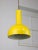 Small Vintage Yellow Metal Lamp For Sale - Image 11 of 11