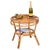 French Riviera Style Rattan and Woven Wicker Coffee Table, Italy, 1970s For Sale - Image 12 of 12