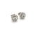 Metal Natural Sapphire Diamond Earrings 14k Gold 1.25 TCW Certified For Sale - Image 7 of 11