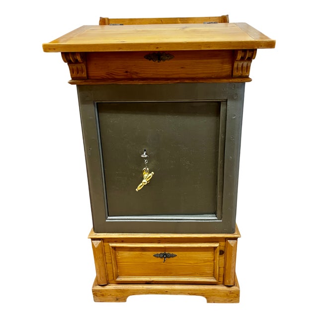 Vintage Safe in the Desk For Sale