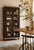 Late 20th Century Late 20th Century Designer Contemporary Lighted Curio Display Cabinet Cherry Wood Glass 82”h For Sale - Image 5 of 7
